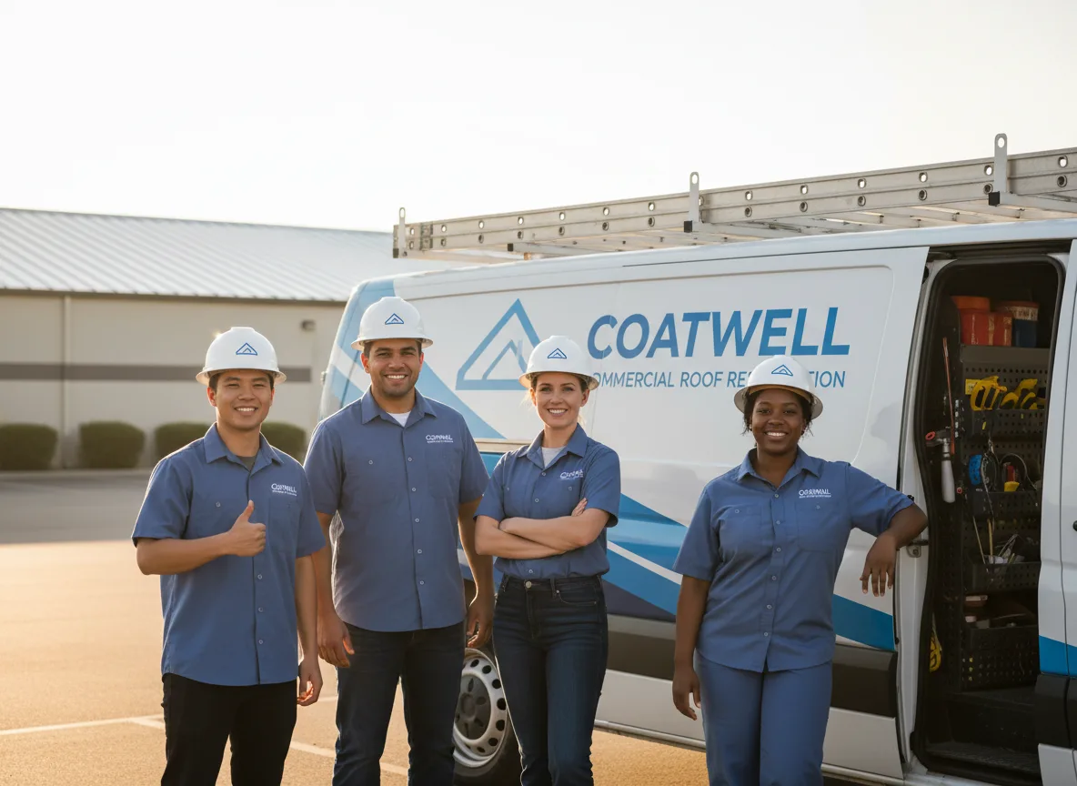 Commercial roof coating company in Hallock, MN